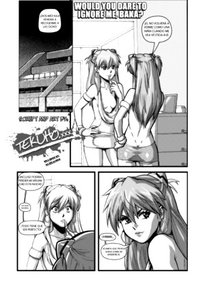 Tekuho Evangelion Playful Comics Art