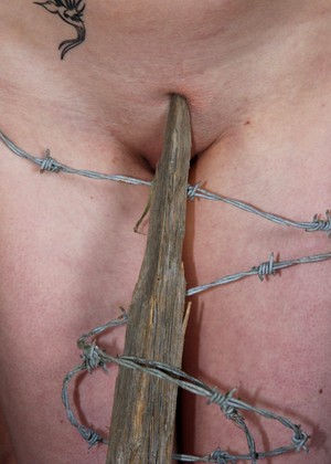 Thepainfiles Kat Regular Barbwire Bondage Mobilesex